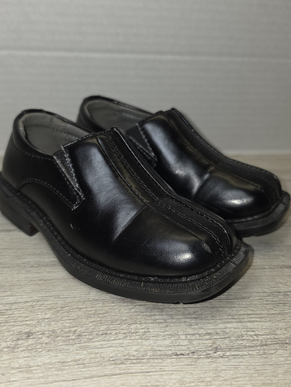 Deer Stags Dress Loafer Black Slip On Shoes Toddler Size 6.5